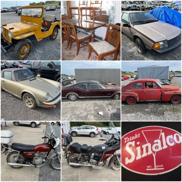 Larry O. Lantz Estate Auction: Cars, Motorbikes & Antiques - Online Bidding