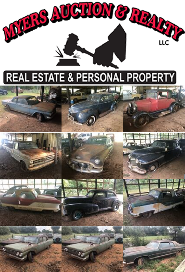 BARN FIND VINTAGE CAR COLLECTION - LIVE AUCTION