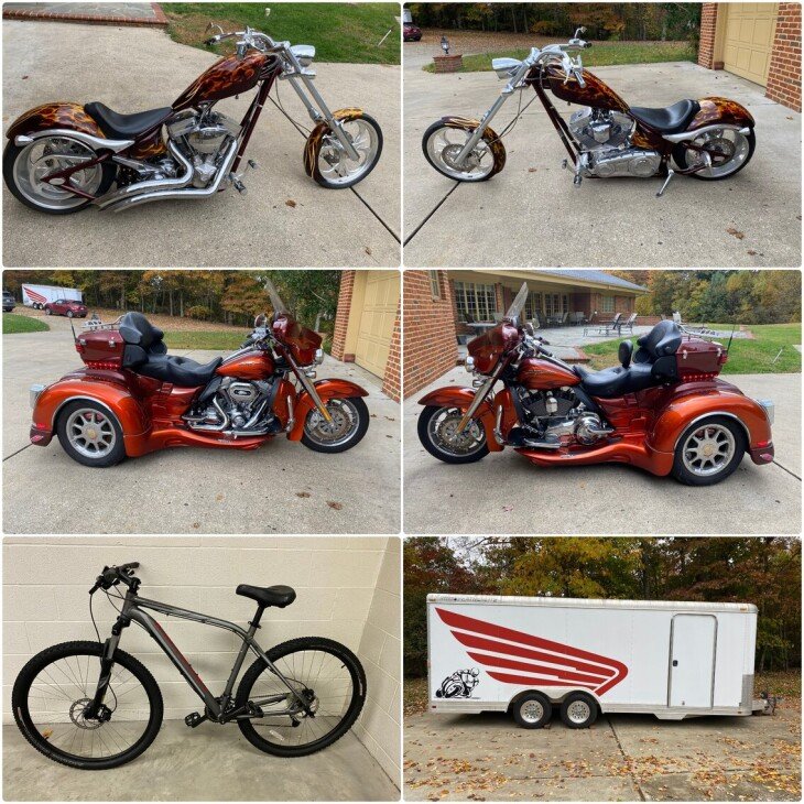 Motorcycle Auction - 2010 H-D Screamin’ Eagle w/Trike Kit and 2006 Big Dog Motorcycles Custom Chopper - Online Only