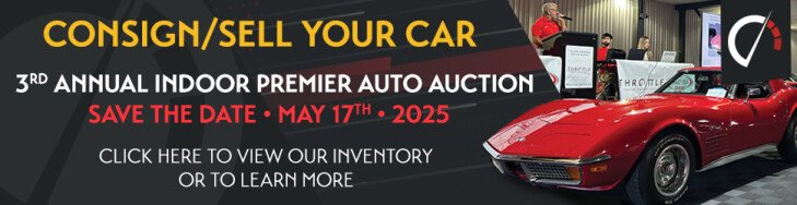 Throttle Car Club - 3rd Annual Collector Car & Motorcycle Auction - Live & Online
