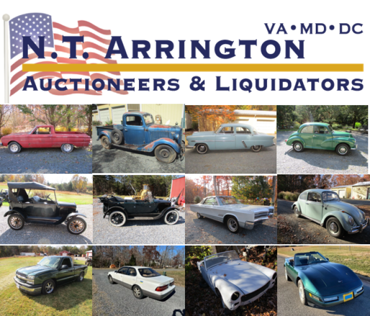 CLASSIC CARS, TRUCKS, PARTS & COLLECTIBLES AUCTION - 1920'S THRU PRESENT - ONLINE ONLY