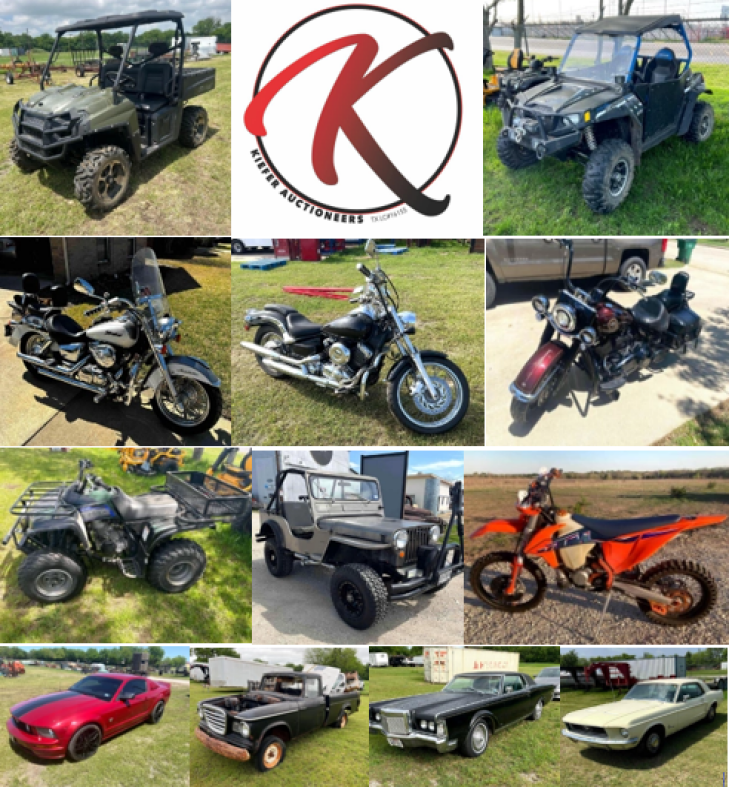 Spring Consignment Auction - Modern/Classic Vehicles, Motorcycles, Parts & Collectibles - Live with Online Bidding