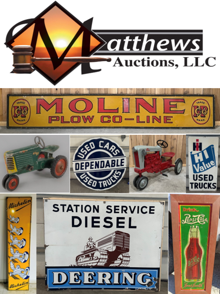 Three Day Absolute Holiday Petroliana & Dealership Advertising Auction - Live Event with Online Bidding
