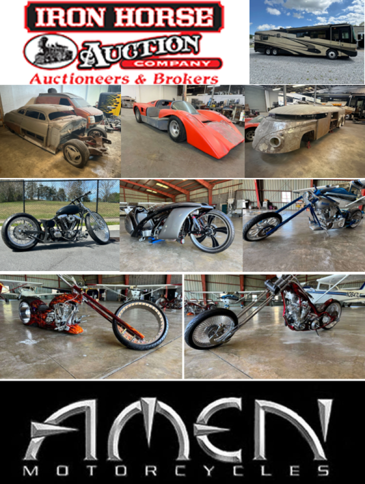 Remaining Assets Of Amen Motorcycles - Online Only Auction