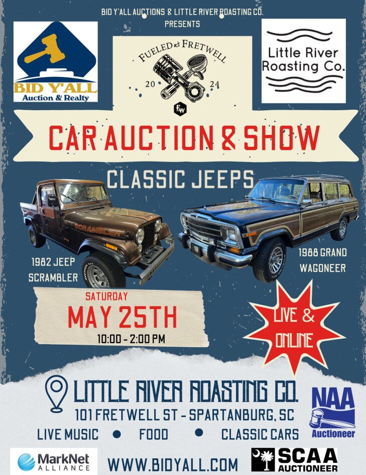 Fueled @ Fretwell Collectible Car Auction - Live with Online Bidding