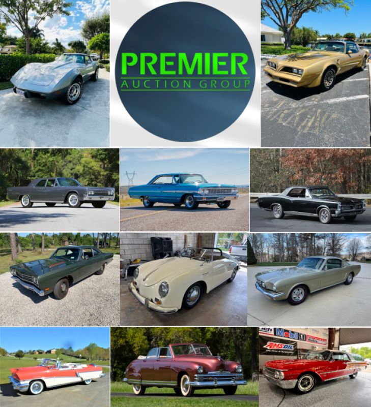 Premier Auction Group - August Online Only Classic Car Auction