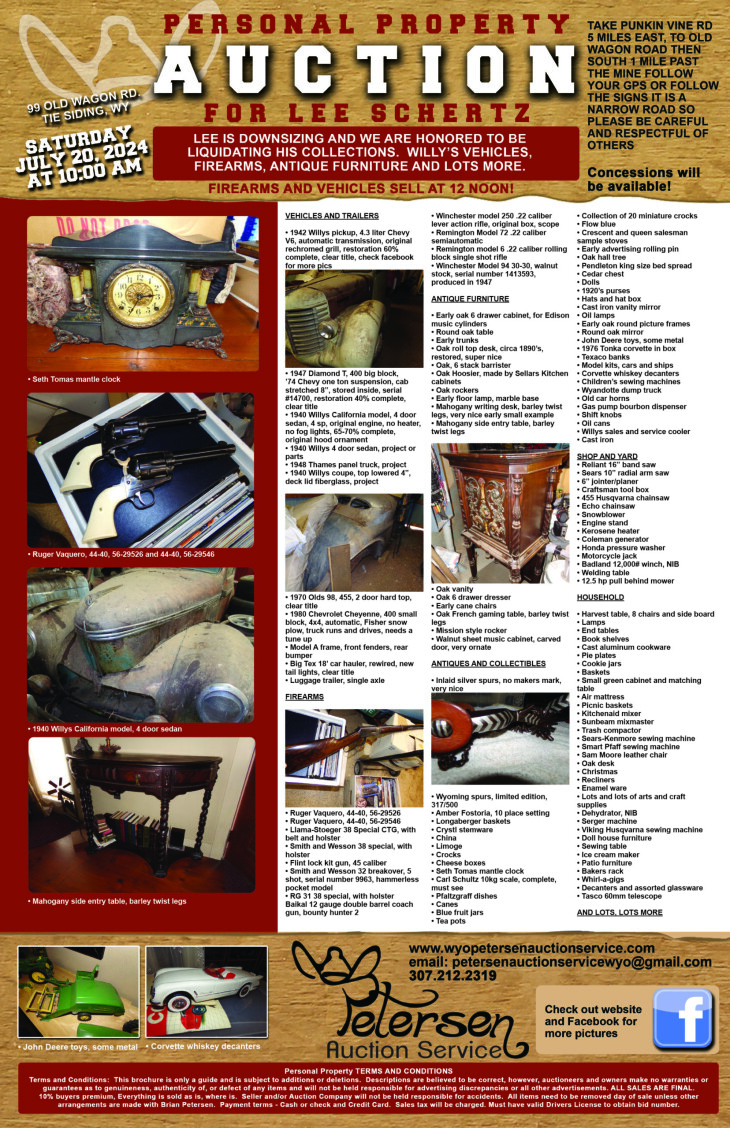 Personal Property Estate Auction - Classic & Antique Vehicles - Live Auction