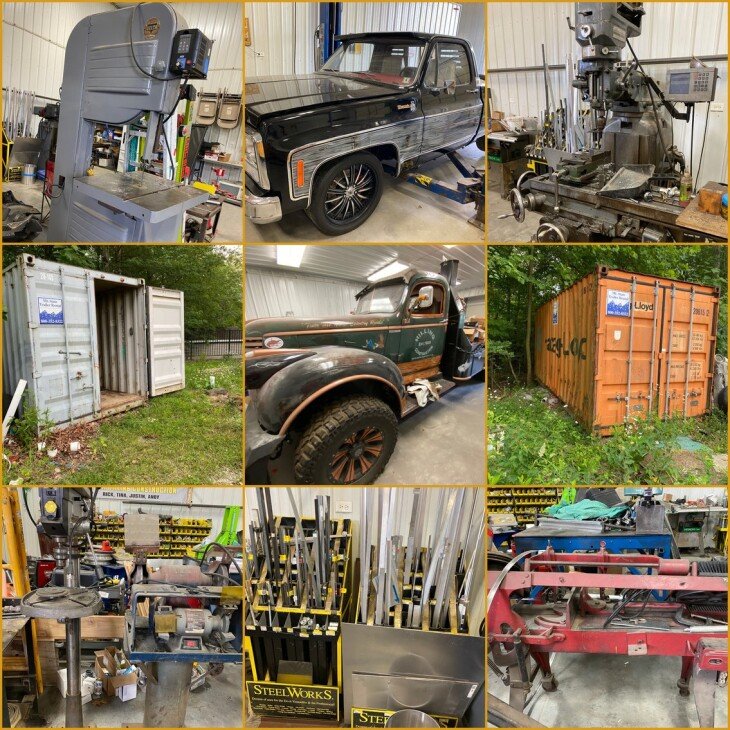 Custom Trucks, Fabrication Equipment, Power Tools, and More - Online Only Auction