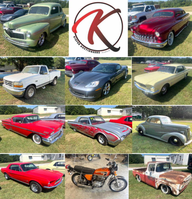 Public Auction - Classic Cars, Motorcycles & Collectibles - Live & Online Bidding