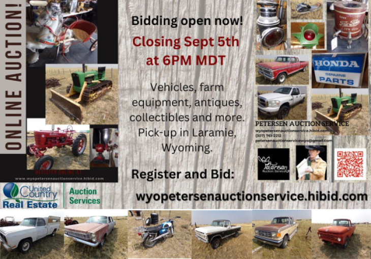 Estate Auction - Classic Cars, Trucks, Motorcycle & Powersports - Online Only Auction