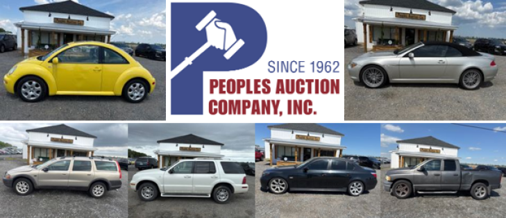 Monthly Consignment Vehicles - Online Auction