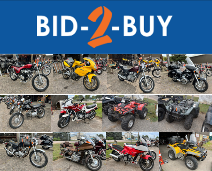 Sports Wheels Surplus Auction - Motorcycles & Powersports - Online Only