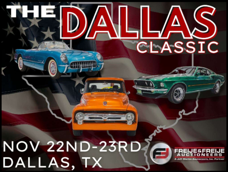 THE DALLAS CLASSIC PRESENTED BY FREIJE & FREIJE AUCTIONEERS - LIVE WITH ONLINE BIDDING