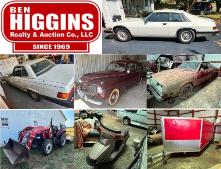 Shaffer Moving Auction - Classic Vehicles, Equipment & Scooter - Live Bidding