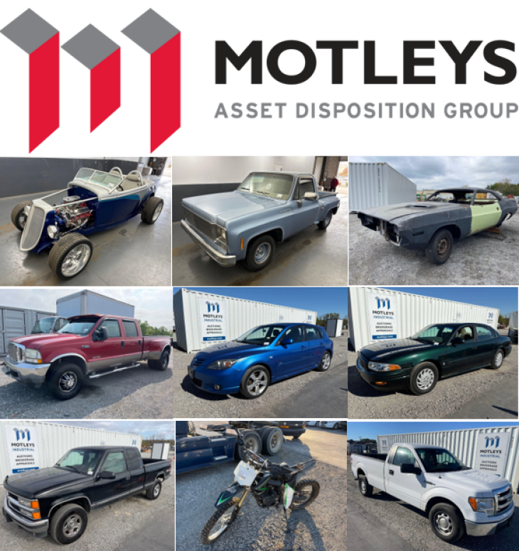 Motley's November Construction Equipment & Truck Auction - Live with Online Bidding