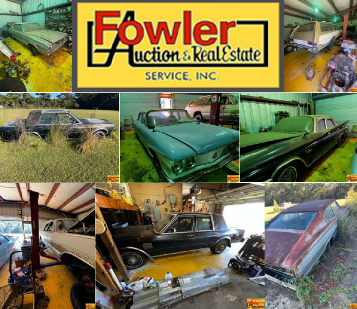 Estate Auction: MOPAR Barn Finds, Parts, Tools, Home Furnishings & More - Online Only
