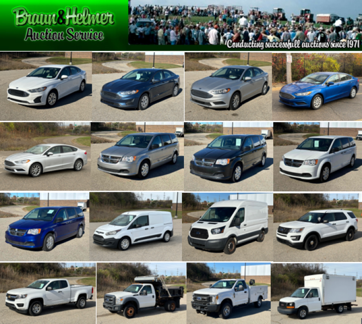 The University of Michigan Online Only Vehicle Auction