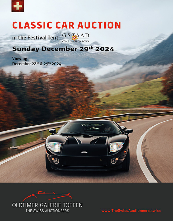 Classic Car & Motorcycle Auction - presented by Oldtimer Galerie Toffen - Live with Online Bidding