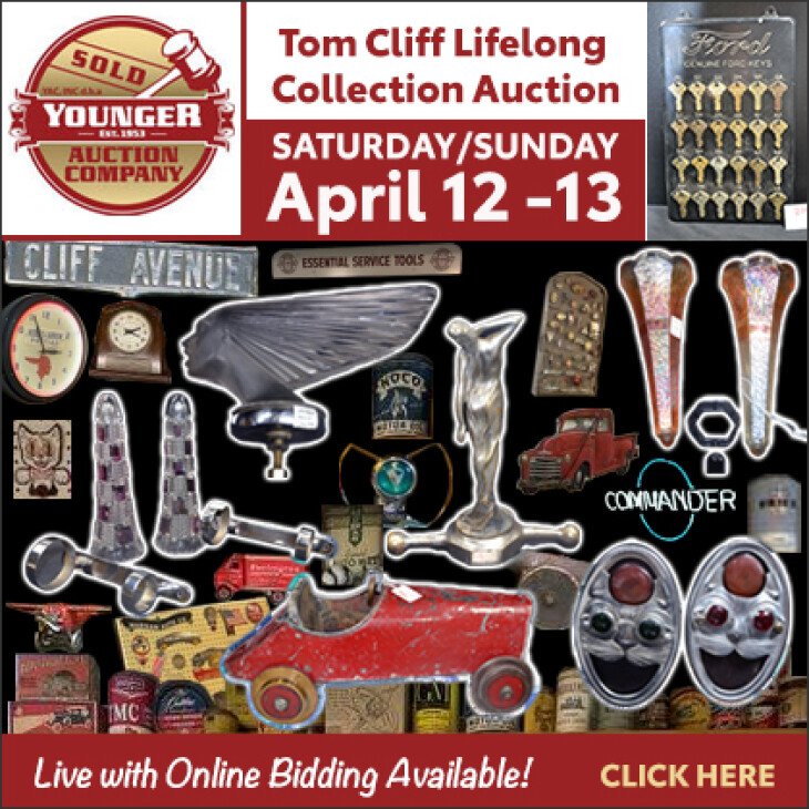 Tom Cliff Lifelong Collection Auction - Automobilia & Advertising - Live with Online Bidding