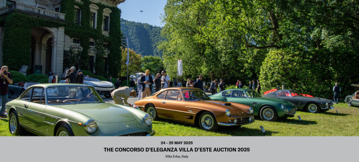 The Concorso d'Eleganza Villa d’Este Auction 2025