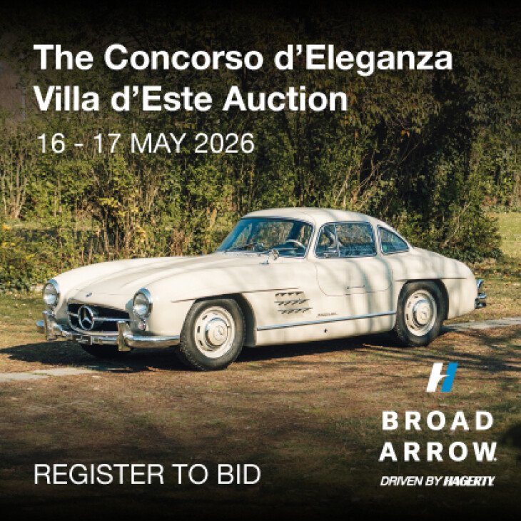 Broad Arrow Auctions - The Concorso d'Eleganza Villa d’Este Auction 2026