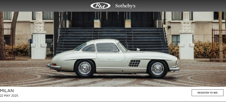 RM Sotheby's - 2025 Milan Classic Car Auction