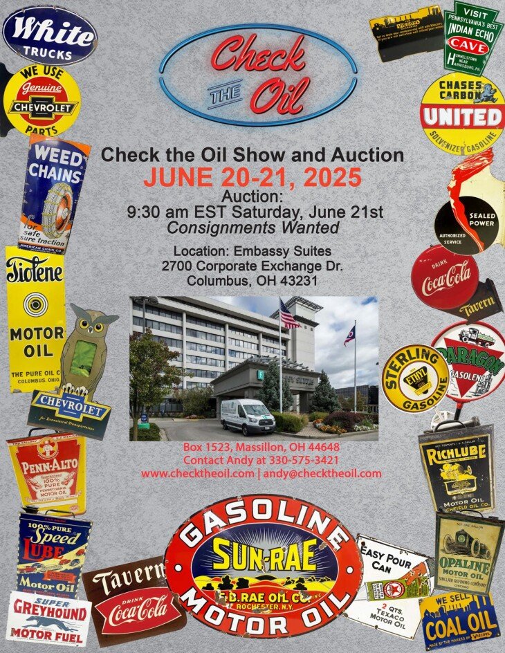 38th Annual Check the Oil Show & Auction
