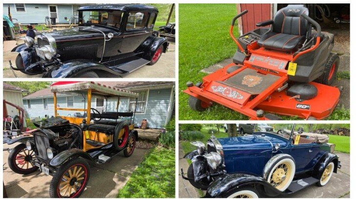 Kiko Auctioneers Presents 1930 Ford Model A, 1930 Ford Model A Roadster, 1923 Ford Model T Truck