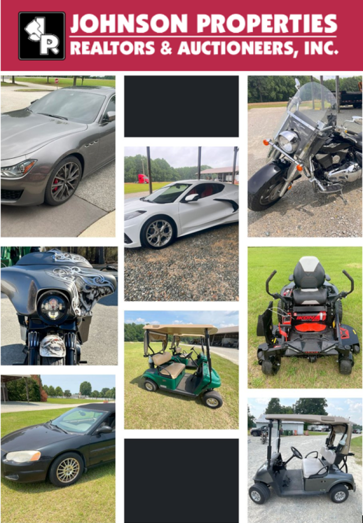 Multi-Consignor Vehicle & Motorcycle Auction - Live with Online Bidding