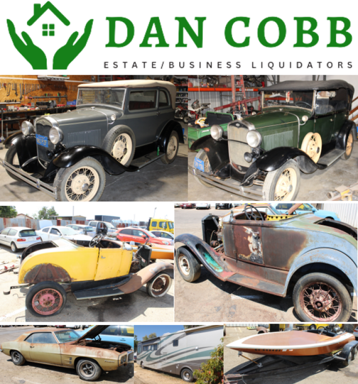 Major Barn Find Estate Auction - Antique Cars, Motorcycle & Motorhome - Live Event