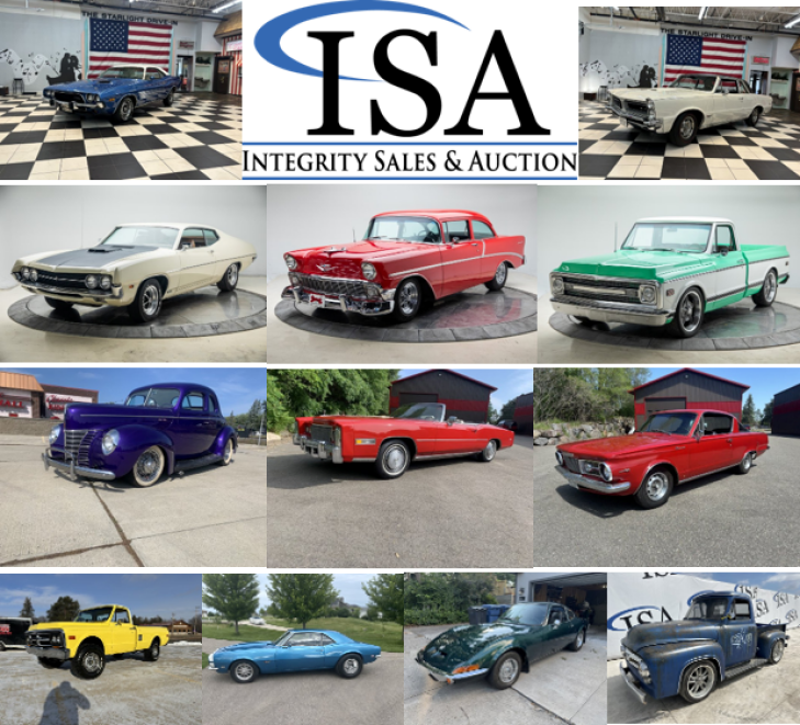 August 1st Classic Car Auction - Live with Online Bidding