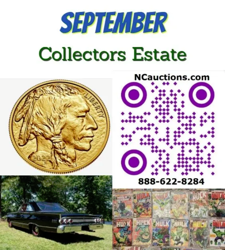 2025 September Collectors Estate Sale Auction - Online Only