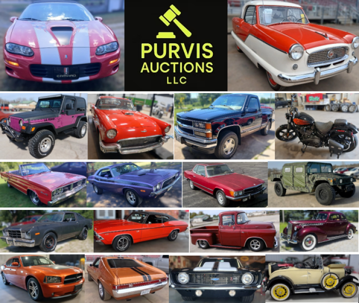 Fall Classic Car Auction - Live with Online Bidding