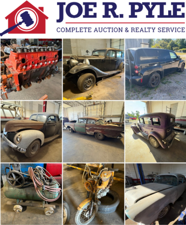 Classic & Project Cars, Antiques, Trail Bikes, and More - Online Only Auction