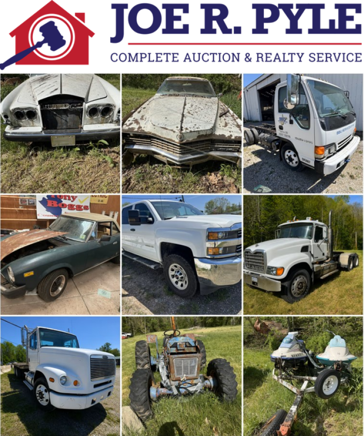 Huge Online Auction: Classic Cars, Trucks, Tractor, Grill Boat & More