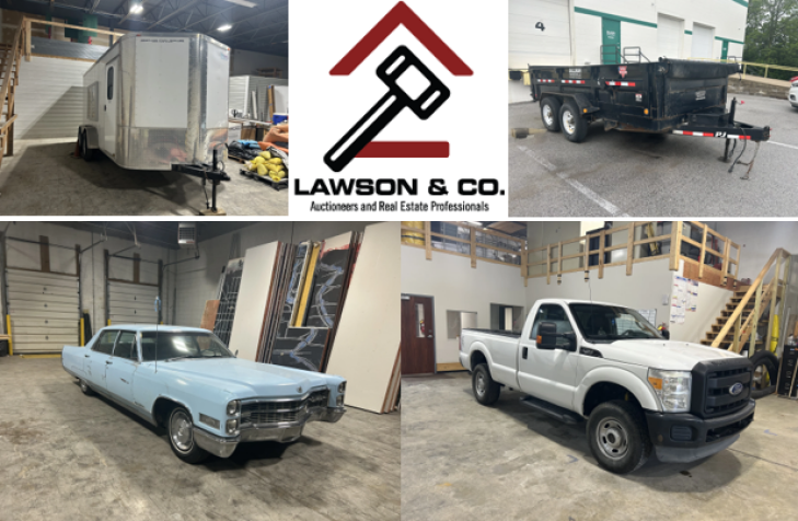 LIVE PUBLIC AUCTION - 1966 CADILLAC, PICKUP TRUCKS, CONSTRUCTION & SHOP EQUIP