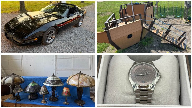 Kiko Auctioneers Presents 1991 Chevy Corvette, Honda 4-Wheeler, Lawn Equipment, Designer Watches
