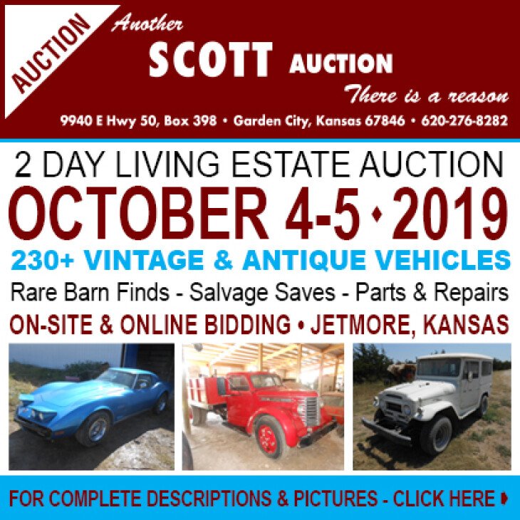 Scott Auctions 2 day Living Estate Auction