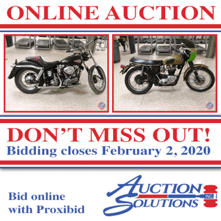 COX OUTDOOR & MOTOR SPORTS + TOOLS ONLINE AUCTION