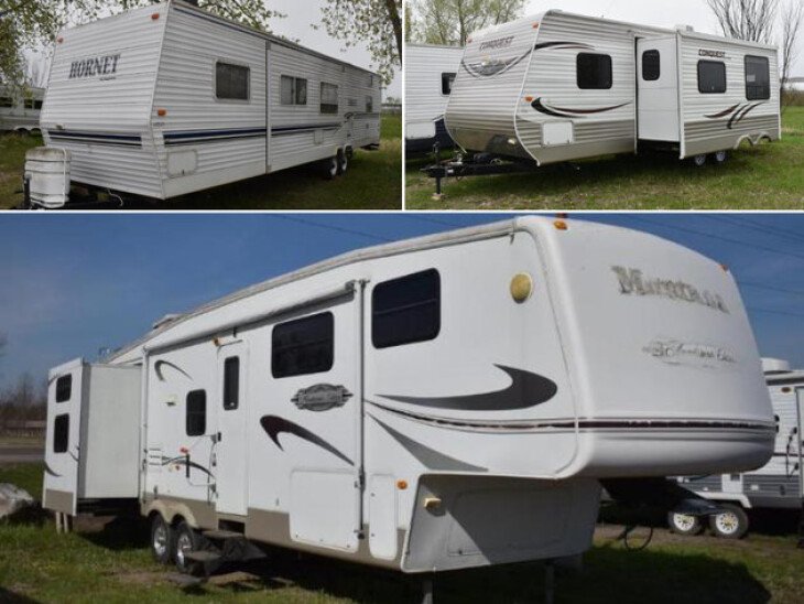 Online RV Auction - 5th Wheels and Travel Trailers