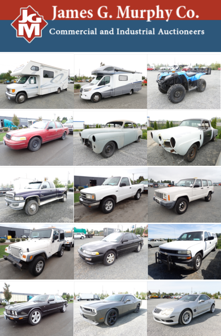 MARYSVILLE HEAVY EQUIPMENT, CONTRACTORS EQUIPMENT & VEHICLES - ONLINE AUCTION