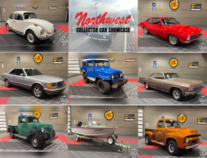Collector Car Showcase • August 9th • Pasco Online Only
