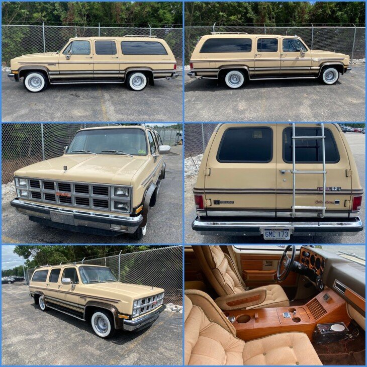 1982 GMC Suburban Sierra 1500 Diesel 6.2 Litre - Online Auction