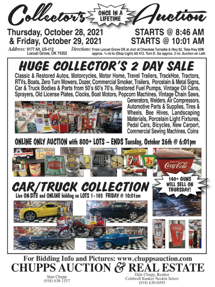 2 Day Collector’s Auction - Live & Online
