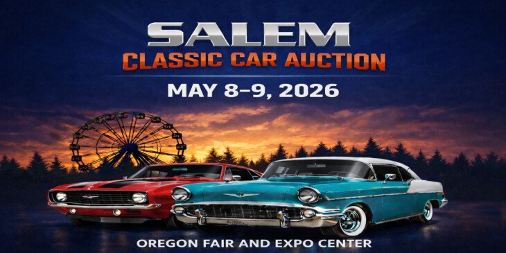 2026 MAG Auctions - Salem Collector Car Auction - CONSIGN NOW!