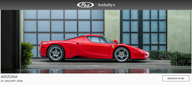RM Sotheby's - Annual Arizona Auction - Live & Online Bidding