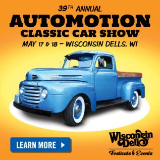 39th Annual Automotion Car Show - Wisconsin Dells