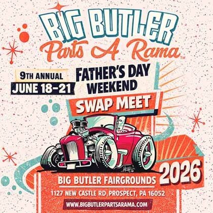 2026 Big Butler Parts A Rama Swap Meet