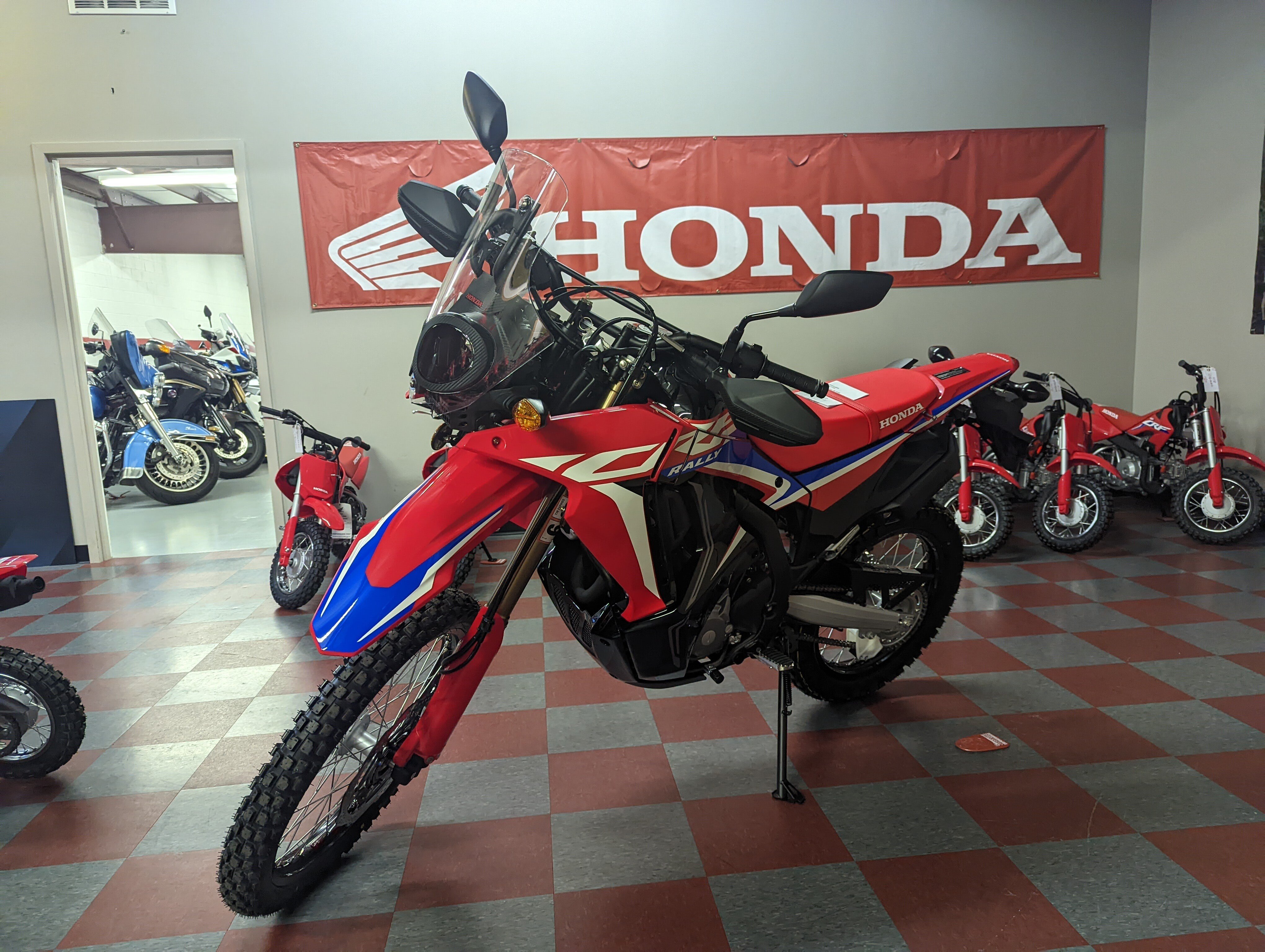 New 2024 Honda CRF300L Rally ABS
