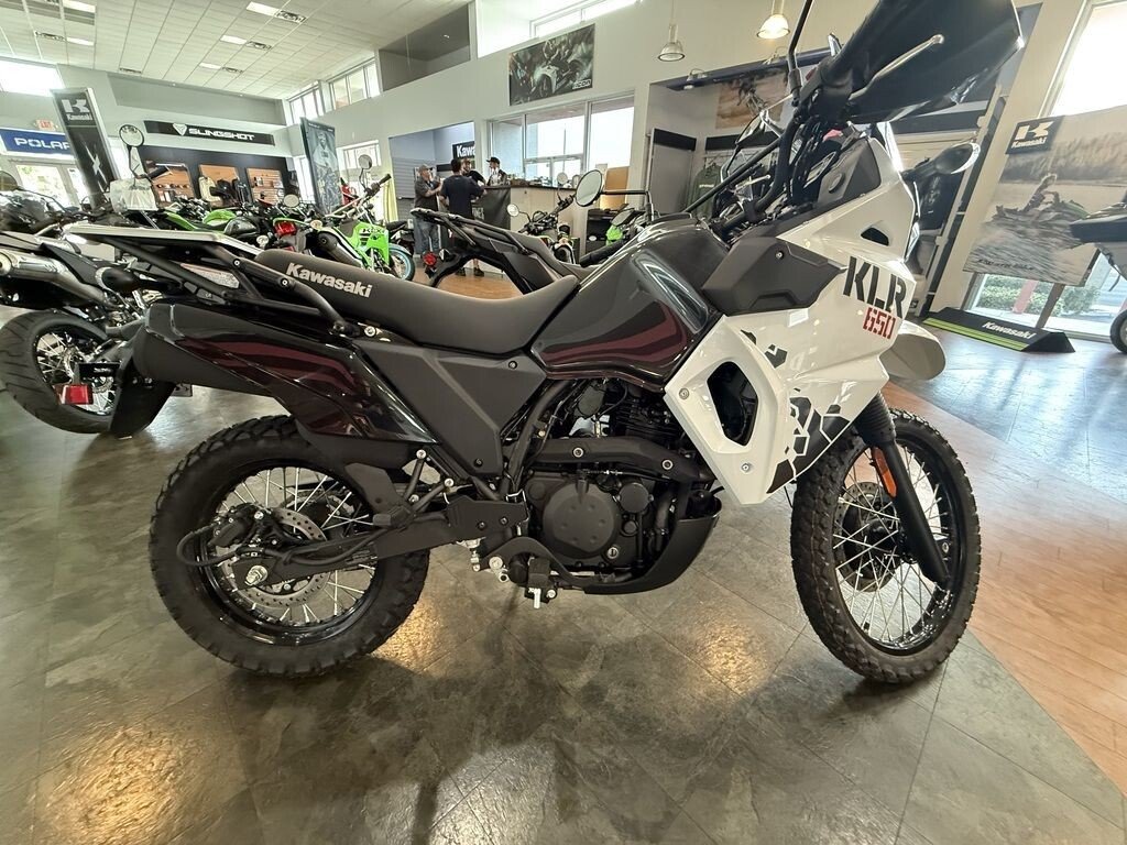 New 2025 Kawasaki KLR650 ABS